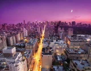 Фотошпалери Вид на нічне місто 22379