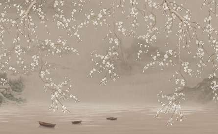 Фотошпалери гілки в япоському стилі Фотошпалери гілки в япоському стилі