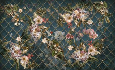 Фотошпалери Фреска вид на біг бен Фотошпалери Фреска вид на біг бен