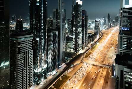 Фотошпалери Нічне місто