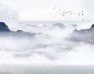 Фотошпалери Туманні гори 29272