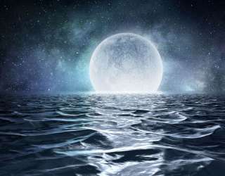 Фотошпалери Планета над водою 33126