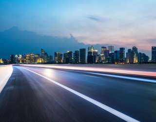 Фотошпалери міська траса 21657