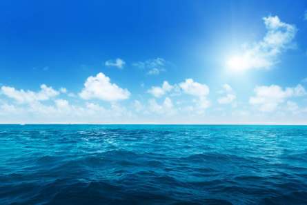 Фотошпалери Море з хмарами Фотошпалери Море з хмарами