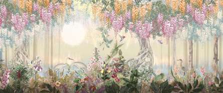 Фотошпалери Фреска тосканська вуличка Фотошпалери Фреска тосканська вуличка