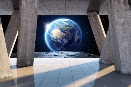 Фотошпалери 3Д планета