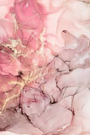 Фотообои Розовый Fluid art