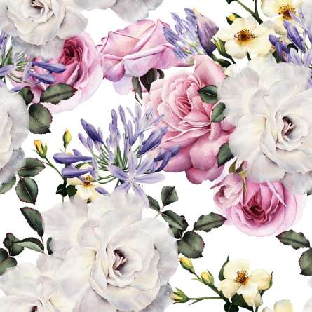 Фотошпалери мальовані квіти Фотошпалери мальовані квіти