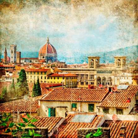 Фотообои Вид на старинный город