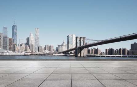 Фотошпалери бетонна бруківка і міст Фотошпалери бетонна бруківка і міст