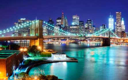 Фотошпалери Нічний міст