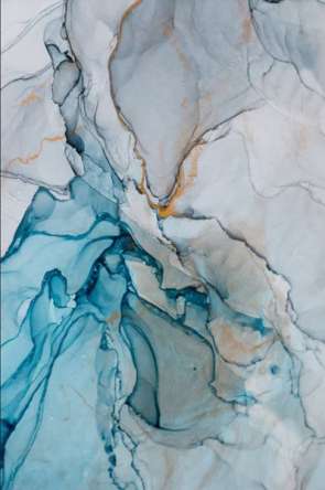 Фотошпалери Бірюзовий флюїд розлучення