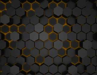 Фотошпалери шестикутники 3д 33461