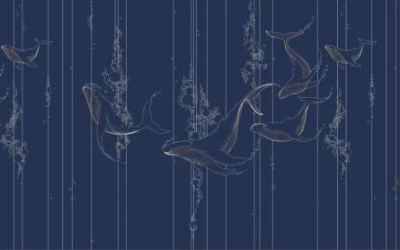 Фотошпалери квіти лінії Фотошпалери квіти лінії