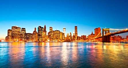 Фотошпалери Місто, міст, ріка Фотошпалери Місто, міст, ріка