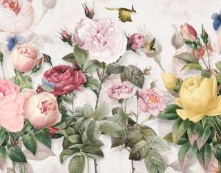 Фотошпалери Квіти вінтажні 22922