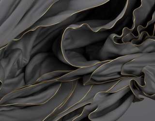 Фотошпалери Чорна Абстракція 3д 33092