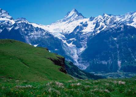 Фотообои Снег, горы Фотообои Снег, горы