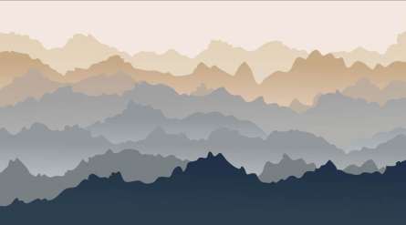 Фотошпалери гори абстрактні 3Д ефект Фотошпалери гори абстрактні 3Д ефект