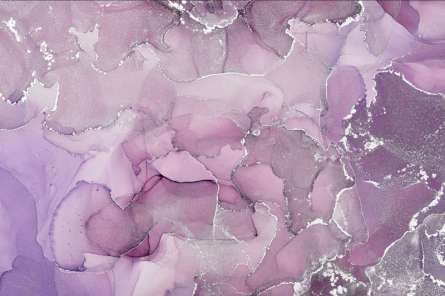 Фотошпалери Фіолетовий флюїд з золотом