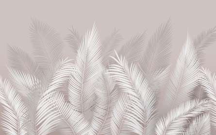 Фотошпалери фіолетові листя на стіну