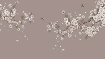 Фотошпалери квітучі гілки Фотошпалери квітучі гілки