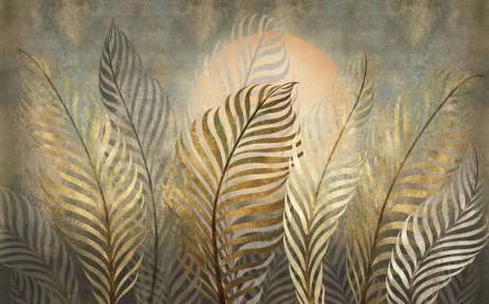 Фотошпалери золоте листя Фотошпалери золоте листя