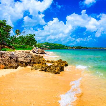 Фотошпалери Каміння в морі Фотошпалери Каміння в морі