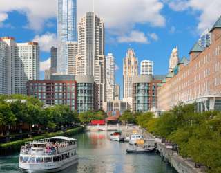 Фотошпалери Skyline Чикаго 20565