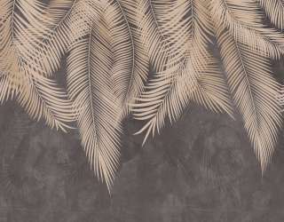 Фотошпалери світлі листя на стіну 31610