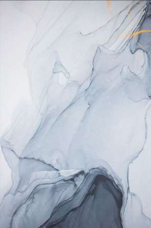 Фотошпалери чорнильні розлучення в стилі флюїд арт.