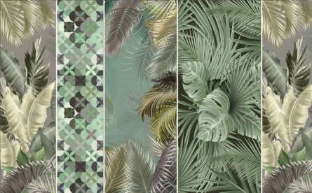 Фотошпалери дизайнерські листя