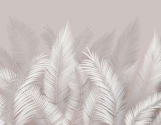 Фотошпалери фіолетові листя на стіну 31625