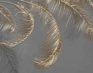 Фотошпалери золоте листя 24992g