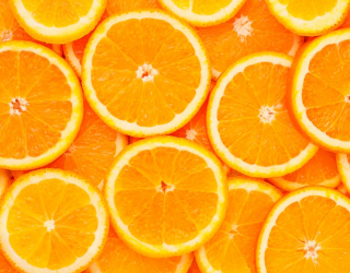 Фотообои Нарезанные апельсины 1230