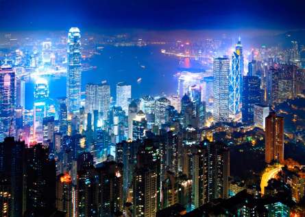 Фотошпалери Висотки з висоти Фотошпалери Висотки з висоти