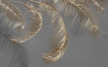 Фотошпалери золоте листя