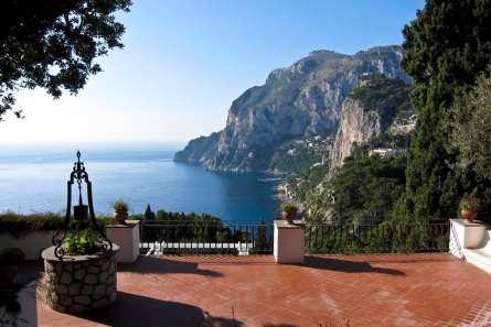 Фотошпалери Балкон і морський вид Фотошпалери Балкон і морський вид