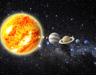 Фотообои Планеты солнечной системы 22595