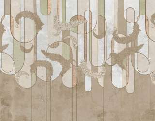 Фотообои Узор на коричневом фоне 26671