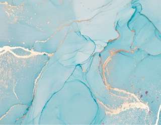 Фотошпалери Бірюзовий флюїд золото 26123g