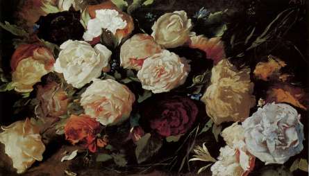 Фотошпалери Вінтажні красиві квіти