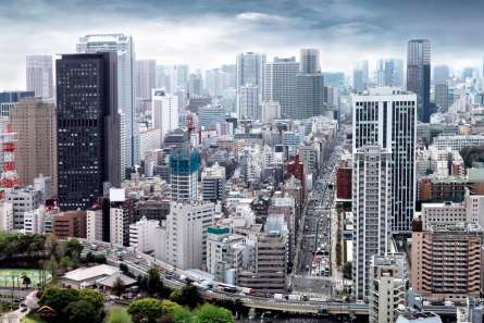 Фотошпалери Гонконг в русі Фотошпалери Гонконг в русі