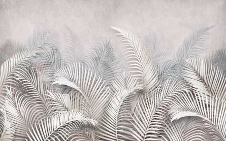 Фотошпалери листя пір'я