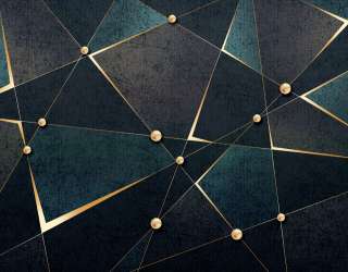 Фотошпалери золоті лінії 28998g